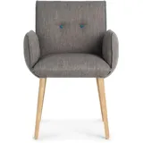 Mobitec Stuhl Soda Stoff Grau