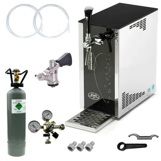 BieTal Bierzapfanlage Bierkühler Zapfanlage 30 Liter/h Exklusiv Line ohne CO2 KEG Korb