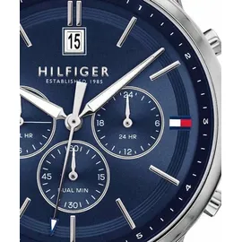 Tommy Hilfiger Kyle Blau Leder 42 mm 1791629