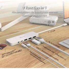 j5create JCD373-N USB-C® Lleichter Multi Adapter,