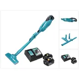 Makita DCL 281 FRG Akku Staubsauger 18 V Brushless + 2x Akku 6,0 Ah + Ladegerät