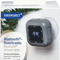IDEENWELT Best Basics Bluetooth®-Duschradio - 1.0 Stück