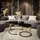 lookway LORI Gold Holzwerkstoff 70 x 48 x 70 cm