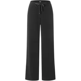 MAC Christy Wide Leg Hose in Schwarz-D38 / L30