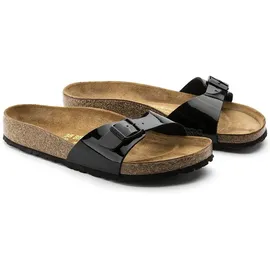 Birkenstock Madrid Birko-Flor schwarz 38