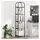 vidaXL Bücherregal 40 x 30 x 183 cm Sonoma-Eiche