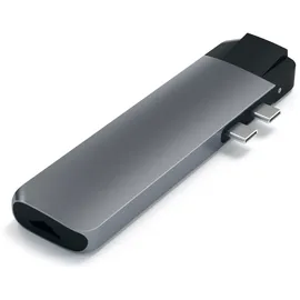 Satechi USB-C Pro Hub Multi-Port Adapter 4K HDMI & Ethernet Space Grau