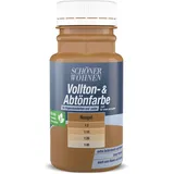 Schöner Wohnen Vollton- und Abtönfarbe Nougat Matt 125 ml