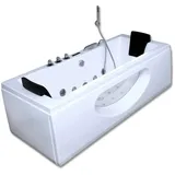 Home Deluxe Laguna M Whirlpoolbadewanne 90 x 180 cm (WH-LA/MW)