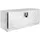 Trucky Anhänger-Deichselbox Aluminium Truckbox Unterboden Deichselbox Anhängerbox 91 x 35 x 40 cm silberfarben