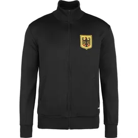 Copa Deutschland Retro Fußballjacke 1960 Herren Schwarz Gr. M