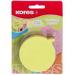 Kores Haftnotizen-Würfel 'Sprechblase', 70 x 70 mm, blanko
