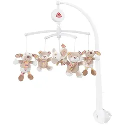 fehn® Musik-Mobile Hund, Ente, Teddy - Rainbow
