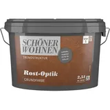 Schöner Wohnen Trendstruktur Effektfarbe Rost-Optik 2,5 l
