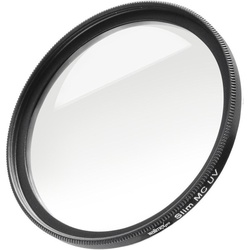 Walimex pro pro Slim MC UV (58 mm, UV-Filter), Objektivfilter, Schwarz