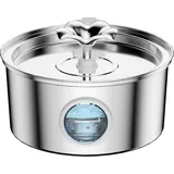 [NIEMALS VERWENDET] Katzenbrunnen Edelstahl Trinkbrunnen für Katze: Katzentrinkbrunnen - 3.2L Katzenbrunnen für Katzen - Wasserspender Katzen