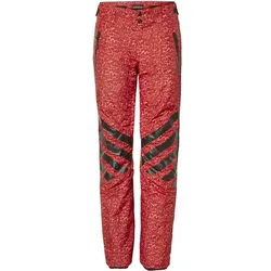 CHIEMSEE Skihose im sportlichen Allover Design, Red/Dark Red AO, 38