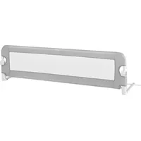 Costway Bettschutzgitter klappbar 150 x 42 cm Grau