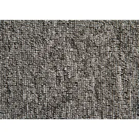 Steffensmeier Schlingenteppich Meddon, Esszimmer, Flur, für Haustiere geeignet in Grau, GUT Siegel Zertifiziert, Größe: 200x300 cm