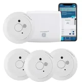 Homematic IP Starter Set • 4x Rauchwarnmelder • Access Point