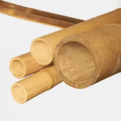 BambusBASIS Bambusrohre Dunkel (Wulung), 1000 mm, 8-10 cm