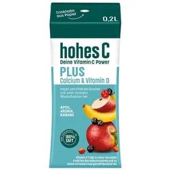 hohes C PLUS Calcium & Vitamin D (200ml)