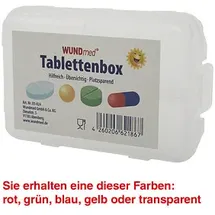 Wundmed Medikamentenbox farbsortiert 1 St.