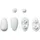 Laufen Alessi Puffer-Satz für WC-Sitz, H8929720000001,