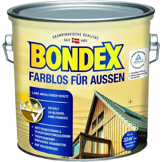 Farblos für Aussen 2,5 l farblos