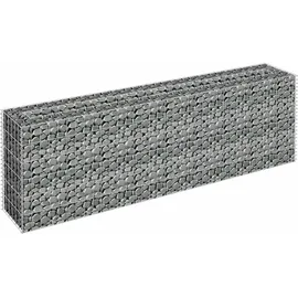 deluke Gabionen Hochbeet ROON 180 × 30 × 60 cm