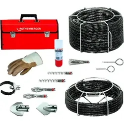Spiralen-/Werkzeug-Set Standard, á 16-22mm für Rohrreinigungsmaschine