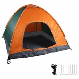 Pop-up-Campingzelt für 3 Personen, wasserdicht und UV-beständig