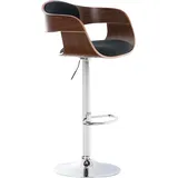 CLP Barhocker Kingston Stoff walnuss/schwarz