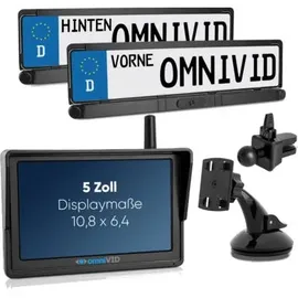 omnivid Rückfahrkamera Solar6 DUO