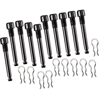Tektro Aq1.0 Bremssattelstift 10 Einheiten - Black - One Size
