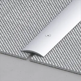 Alfer Übergangsprofil silber eloxiert, gelocht 1000 x 5 mm Aluminium Übergangsprofil