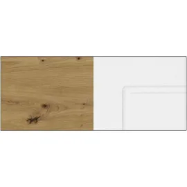 Feldmann-Wohnen Klapphängeschrank Kvantum 50 x 59 x 36 cm Eiche/Weiß