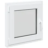 vidaXL Kellerfenster RISOR 60 x 60 cm weiß