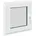 vidaXL Kellerfenster RISOR 60 x 60 cm weiß