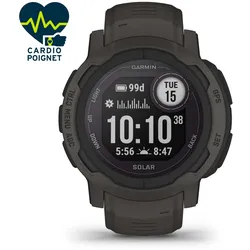 Garmin Instinct 2 Solar Cardio-Gps - Noir - TU