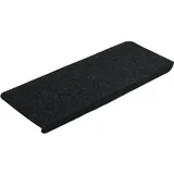 vidaXL Stufenmatten Selbstklebend 15 Stk. 65x24,5x3,5 cm Schwarz