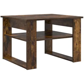 vidaXL Couchtisch Geräucherte Eiche 64 x 54 x 44 cm