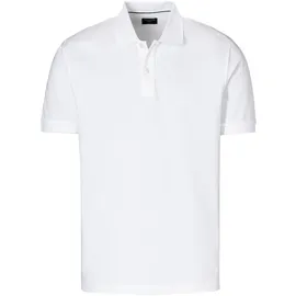 Olymp Poloshirt OLYMP "OLYMP Casual Wirk, Polo", Herren, Gr. 3XL, weiß, 100% Baumwolle, Shirts