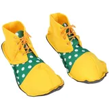 BESTOYARD Clown Schuhe Party Kostüm Stiefel Clown Schuhüberzieher für Frauen Männer