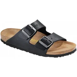 Birkenstock Arizona Nubukleder geölt schwarz 43