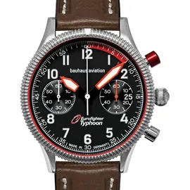 Bauhaus Aviation Eurofighter Schwarz Leder 25762