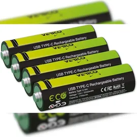 Verico LoopEnergy AA USB-C® 2550mWh USB-C® Akku Li-Ion 1700 mAh 1.5 V 2 St.
