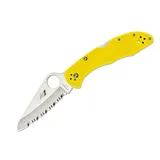 Spyderco Salt 2 Yellow Serrated (01SP231)