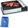 Kemper Smart BBQ tragbarer Gasgrill silber