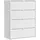 mokebo Kommode mit 4 Schubladen in Weiß Die Stilvolle Highboard Anrichte oder Sideboard